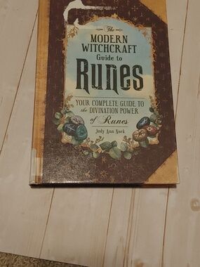 The Modern Witchcraft Guide To Runes Adult Fiction Book By Judy Ann Nock